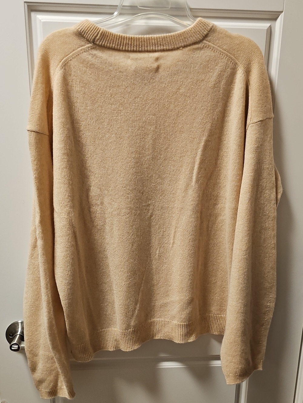 Velvet by Graham & Spencer Almond Brynne Cashmere Sweater XL SOLD OUT! - Picture 6 of 6